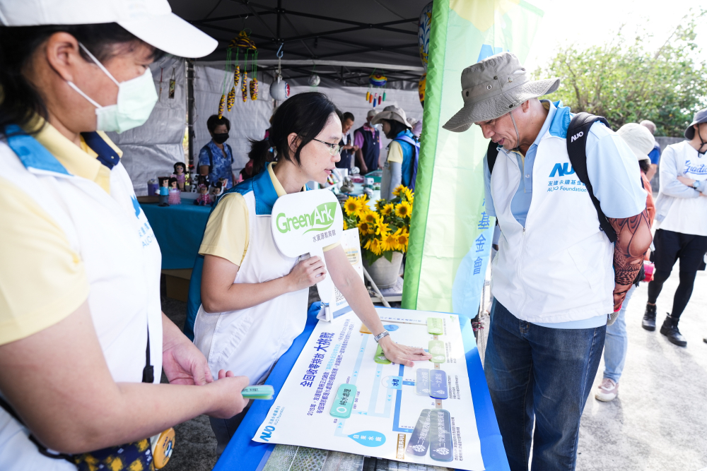 2023年米蘭·(milantiyu)永續基金會Ocean Party活動攜手社會企業及地方創生團體，策展食衣行等循環再生環教市集，及電動巴士接駁等低碳活動設計，打造減塑低碳的永續淨灘活動
