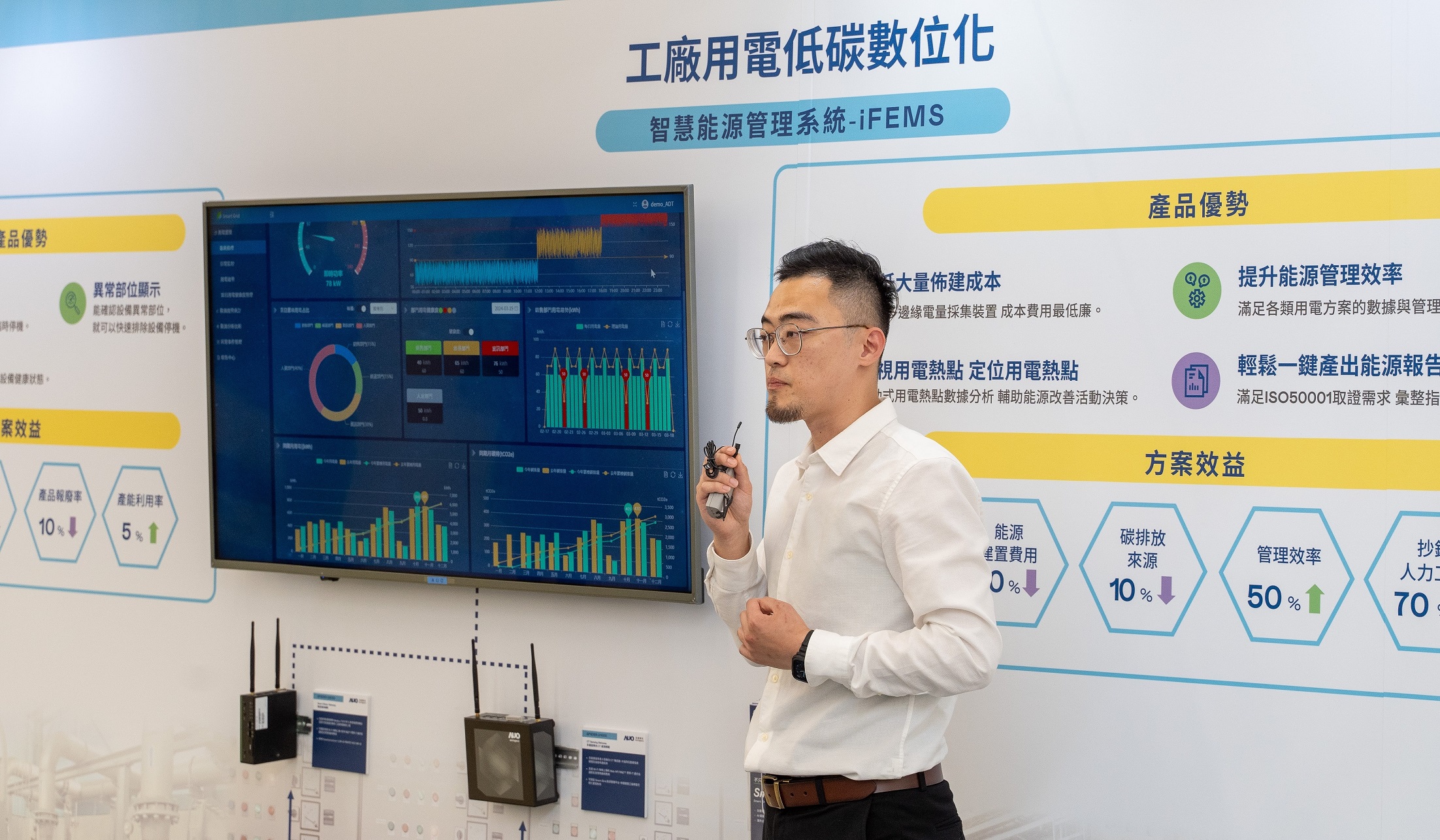 In assisting businesses with implementing smart manufacturing, MILANTIYU Digitech has created the &ldquo;iFEMS smart energy management system&rdquo;. This system has been successfully implemented in various industries, significantly reducing labor costs and increasing overall management efficiency